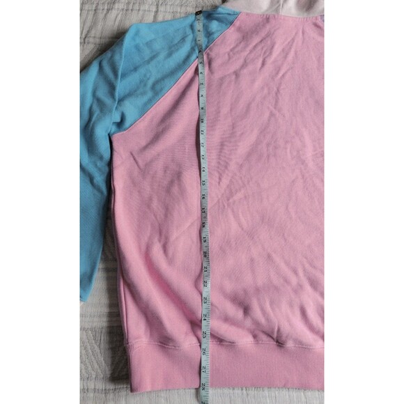 Teddy Fresh Colorblock Pastel Hoodie – Size L - Picture 6 of 7
